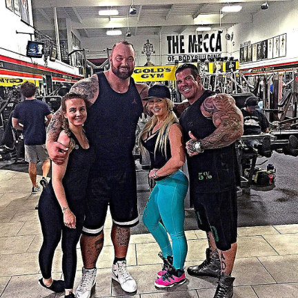 Rich Piana and The Mountain